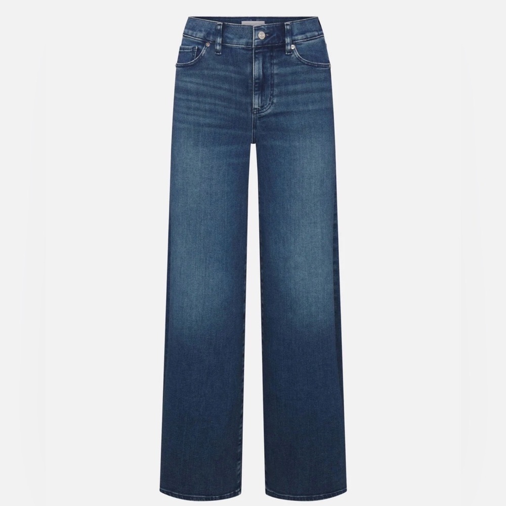 Frame La Palazzo Women's Blue Wide-Leg Jeans Size 26
